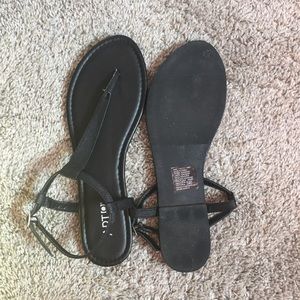 Black Sandals